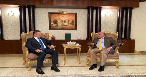 الزرفي يزور وزير المالية ويبحث معه مواقف الاحزاب الكردية  من مسألة تكليفه