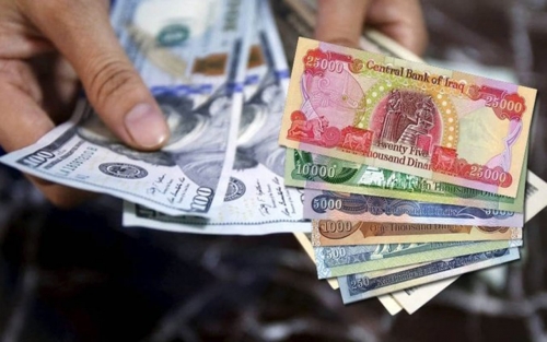 الدولار يسجل انخفاضاً طفيفاً مقابل الدينار بعد قفزة مقلقة