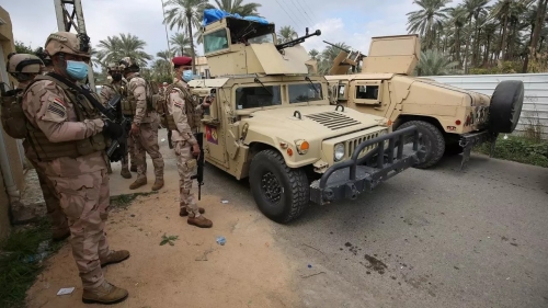 عملية أمنية في قضاء سوق الشيوخ