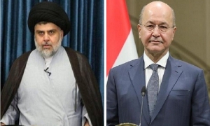 وكالة الانباء الفرنسية: صالح والصدر غيرا نبرتهما تجاه عبد المهدي بعد لقاءهما "سليماني "