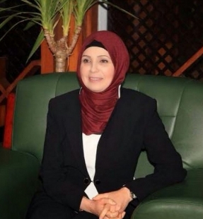 خطوبة أمينة بغداد لمسؤول في وزارة الدفاع