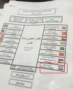 المواطن : اعتماد العلم العراقي القديم بمؤتمر البرلمانات الاسلامية خطأ لا يغتفر ولابد من المحاسبة
