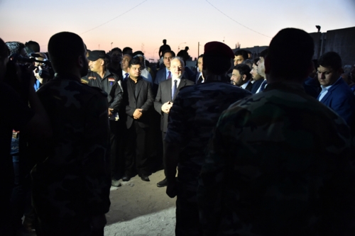 الجعفري: لا يُوجَد شيء يمنع مُشارَكة الحشد الشعبيِّ في تحرير الموصل