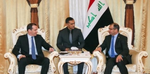الجبوري يلتقي ماكغورك