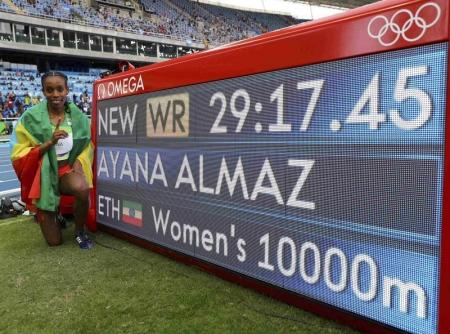 ريو 2016: عداءة أثيوبية تحطم رقما قياسياً صمد لـ 23 عاماً