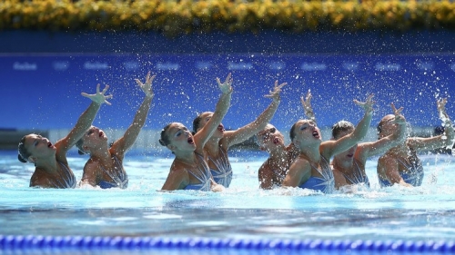 ريو 2016: روسيا تتوج بذهبية السباحة التوقيعية