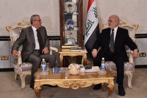 الجعفري والمدير الاقليمي للصحة العالمية يبحثان أوضاع النازحين