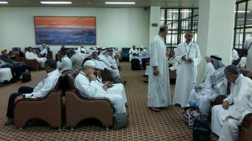 الخطوط الجوية تنقل سبعة الاف حاج للديار المقدسة