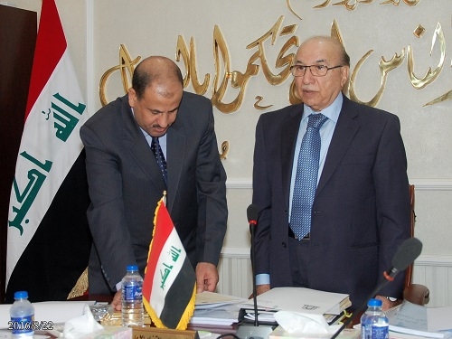 القاضي حيدر النائلي يؤدي اليمين القانونية رئيساً لاستئناف بابل