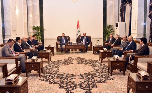 المالكي يؤكد أهمية حل القضايا العالقة بين الاقليم والمركز