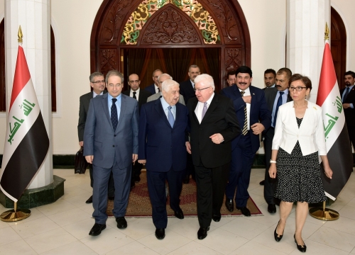 معصوم والمعلم يبحثان تصفية فلول الارهاب وخلاياها النائمة