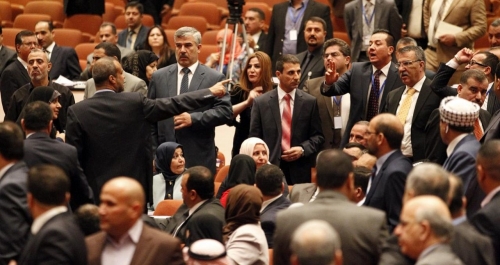 الجبوري يناقش مع رؤساء الكتل السلوك النيابي