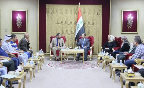 الجبوري يدعو الى تضافر الجهود لمعرفة مصير مختطفي الرزازة