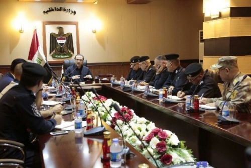 الداخلية تناقش تطوير معهد الاستخبارات وادارة جودة الامن والعدالة الجنائية
