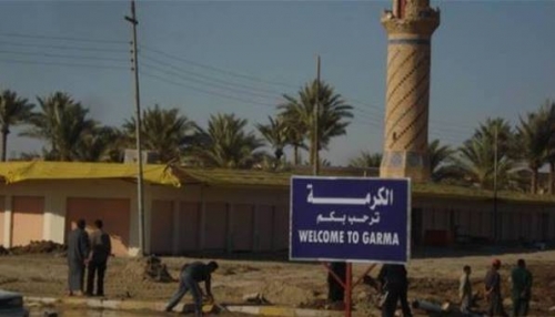 وزيرة الاعمار تدعو الى تكثيف الجهود لرفع الانقاض من الفلوجة والصقلاوية والكرمة