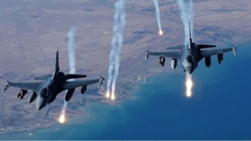 التحالف الدولي يشن 25 غارة على داعش في العراق وسوريا