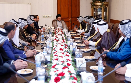 زعيم التحالف الوطني يجدد دعوته الى منح مستحقات الفلاحين