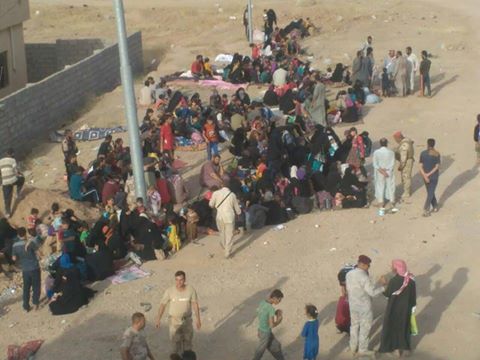 الهجرة: إجلاء 248 نازحا من الحويجة الى مخيم ليلان في كركوك