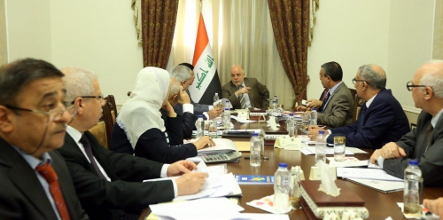 خلية الازمة برئاسة العبادي تناقش الصيغة النهائية لموازنة 2017 بتخفيض الانفاق