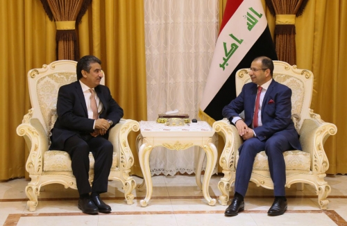 رئيس البرلمان للسفير الكويتي: العراق بحاجة لدعم أشقاءه العرب