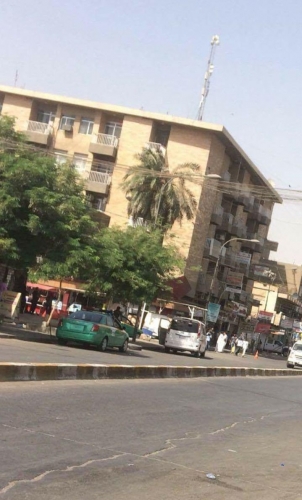 مصدر: الاشتباه بعجلة ملغومة وراء إغلاق شارع الكرادة