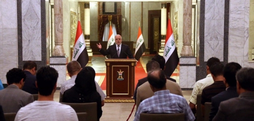 العبادي: ليس من المعقول ان تكون الدولة خالية من وزراء امنيين ووزير مالية 