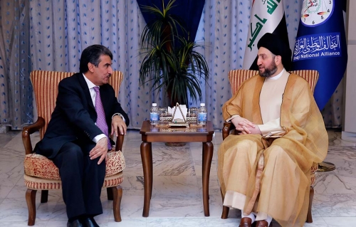 زعيم التحالف الوطني يؤكد أهمية تعاون المنطقة للقضاء على داعش