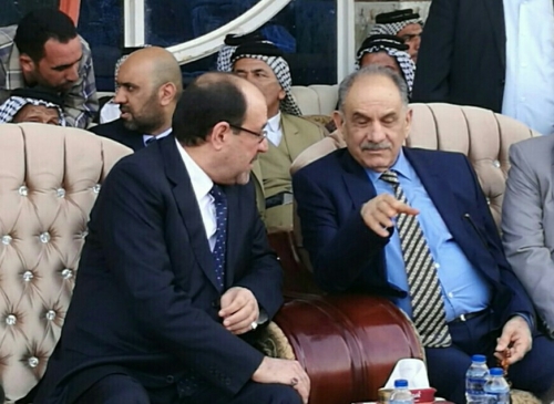 المطلك يلتقي المالكي في النجف.. ويؤكد: العراق سيخرج من محنته سليماً معافى