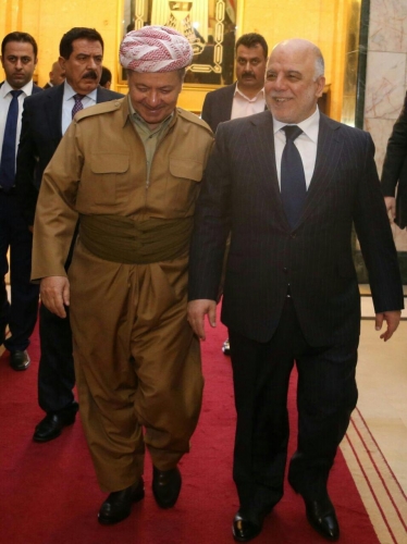 قيادي كردي: وفد بارزاني زار بغداد بحماية أمريكية مشددة
