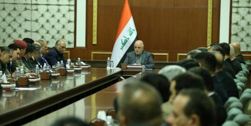 العبادي: الانتصار بات ملك اليد وسنفاجئ داعش في الموصل [موسع]