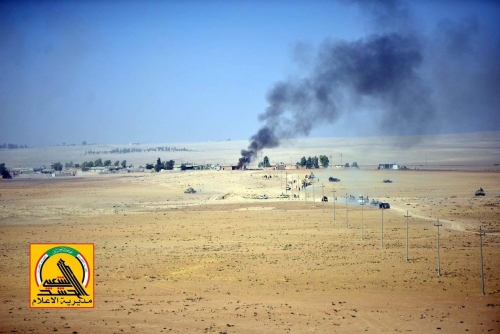 الحشد الشعبي يسقط طائرة مسيرة لداعش غرب الموصل