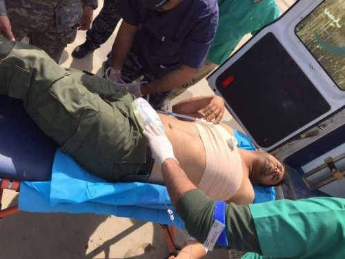 إصابة صحفيين أحدهما بحالة خطرة بنيران داعش في الموصل القديمة