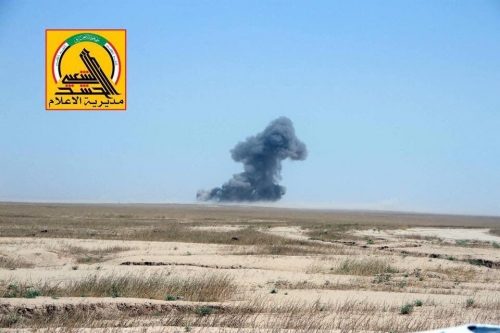 نتائج عمليات الحشد الشعبي اليوم
