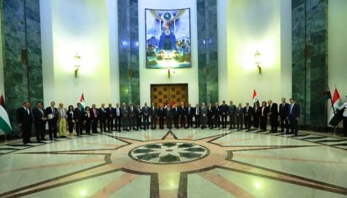 عبد المهدي يجدد لاشتية دعم العراق والتزامه بالقضية الفلسطينية