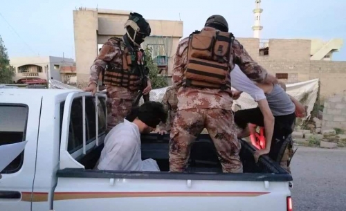 الحشد يقبض على 15 داعشياً في نينوى